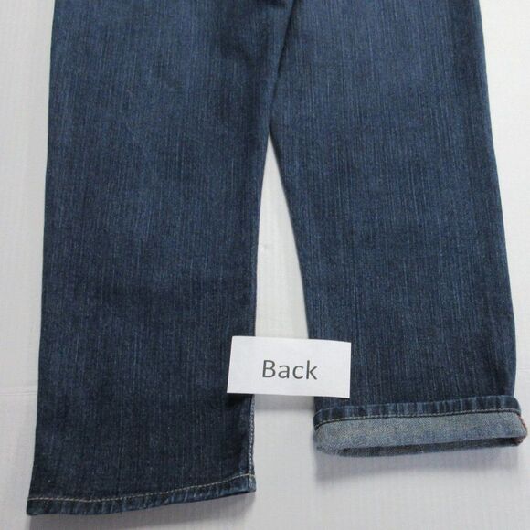 BOOTHEEL TRADING CO Kennett Beach CAPRI Skimmer Denim Jeans Sz 27/4 Cheryl Crow - Picture 2 of 12